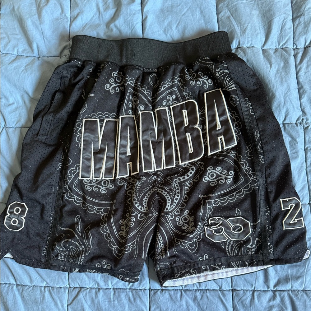 Black Men's Kobe Bryant Shorts